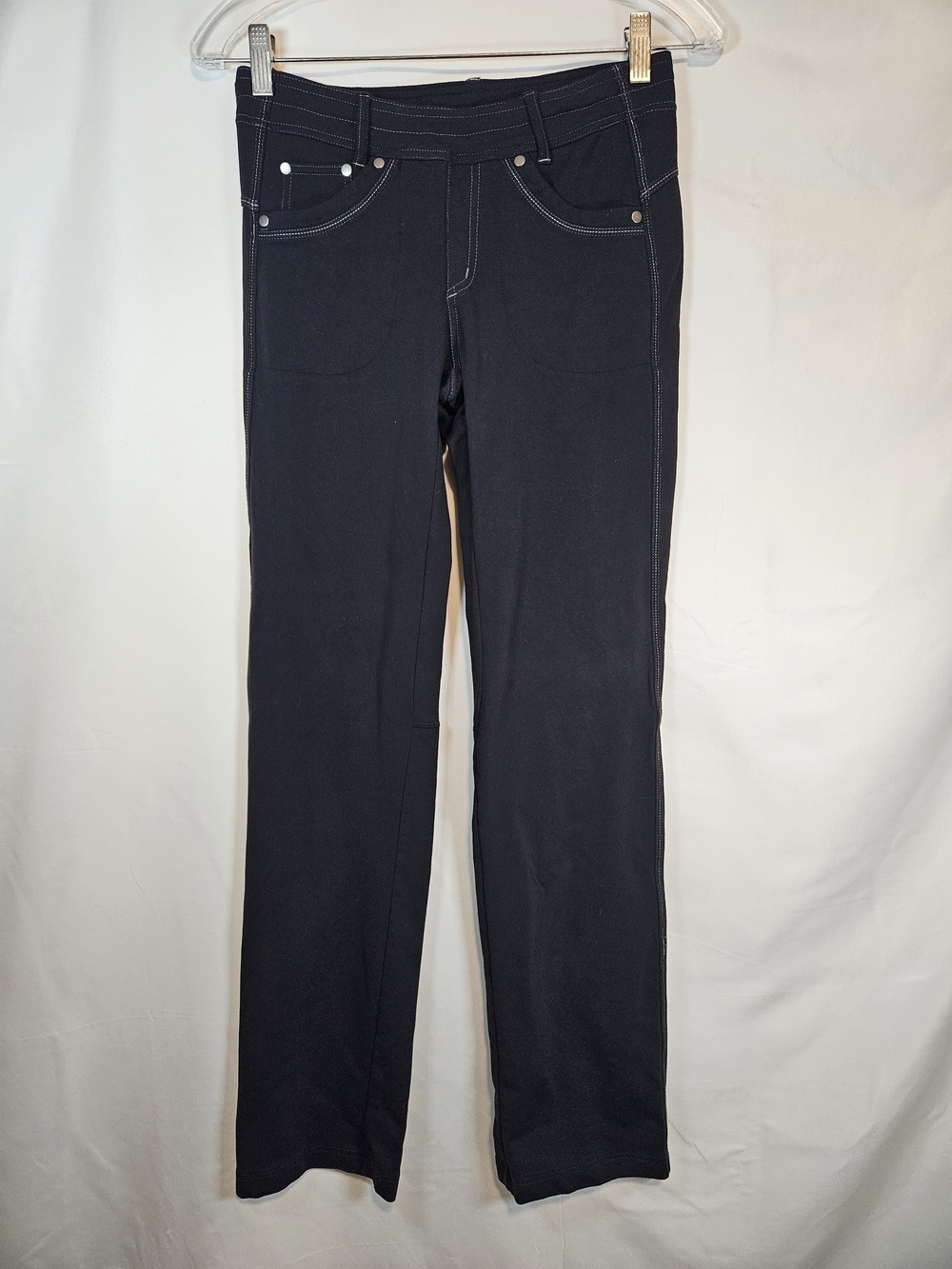 Kuhl Black Jeggings with Contrast Stitching